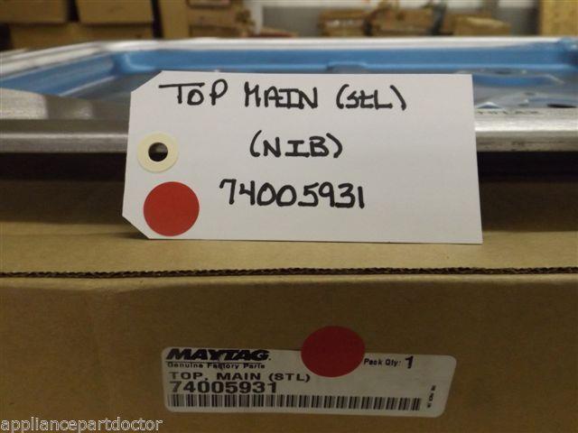 Maytag Jenn Air Stove 74005931 Top Main (stl) NEW IN BOX Maytag Jenn Air Stove 74005931 Top Main (stl) NEW IN BOX